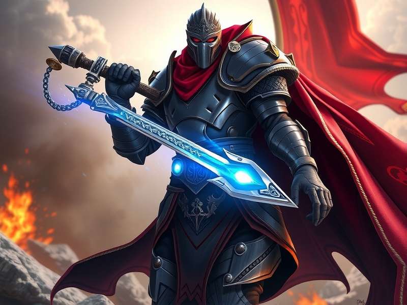 Mace Vanguard Warlord Game Banner